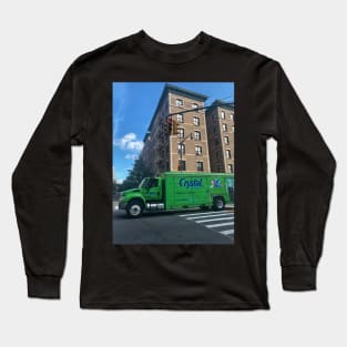 Green Truck, Harlem, Manhattan, New York City Long Sleeve T-Shirt